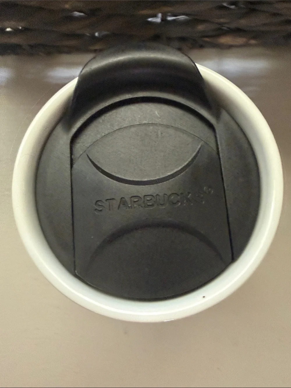 Starbucks white ceramic